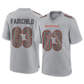 Ncoe C.Bengals #63 Dylan Fairchild Player Gray Atmosphere Fashion Game Stitched Jerseys