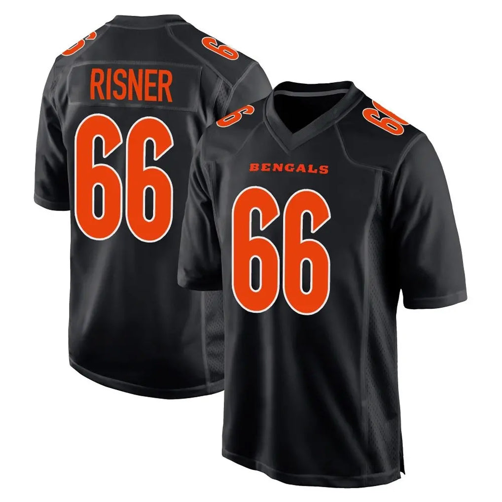 Ncoe C.Bengals #66 Dalton Risner Player Black Fashion Game Stitched Jerseys
