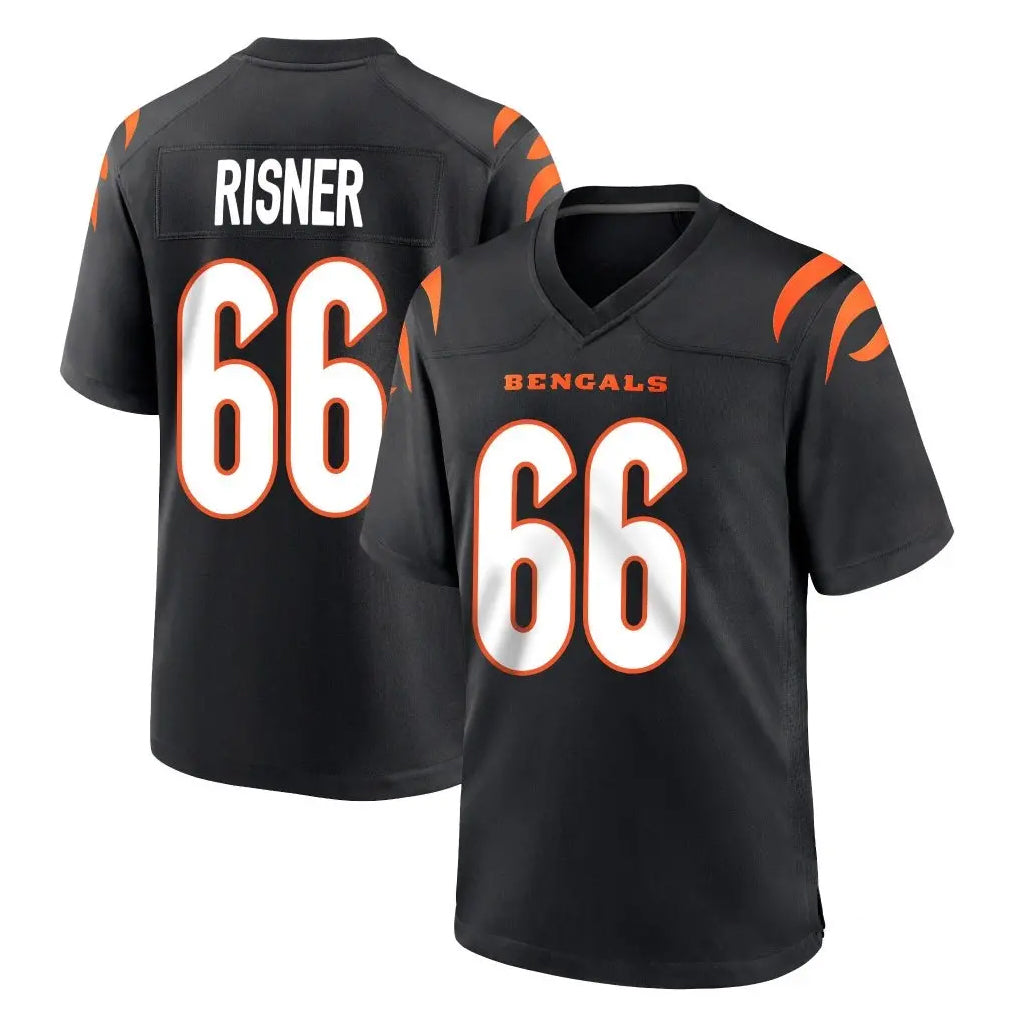 Ncoe C.Bengals #66 Dalton Risner Player Black Home Game Stitched Jerseys
