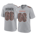 Ncoe C.Bengals #66 Dalton Risner Player Gray Atmosphere Fashion Game Stitched Jerseys