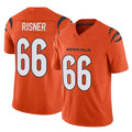 Ncoe C.Bengals #66 Dalton Risner Player Orange Vapor F.U.S.E. Limited Home Game Stitched Jerseys