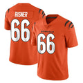 Ncoe C.Bengals #66 Dalton Risner Player Orange Vapor Untouchable Limited Home Game Stitched Jerseys