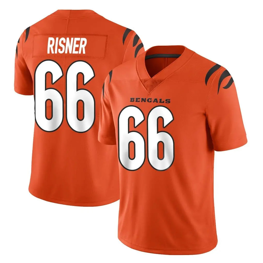 Ncoe C.Bengals #66 Dalton Risner Player Orange Vapor Untouchable Limited Home Game Stitched Jerseys