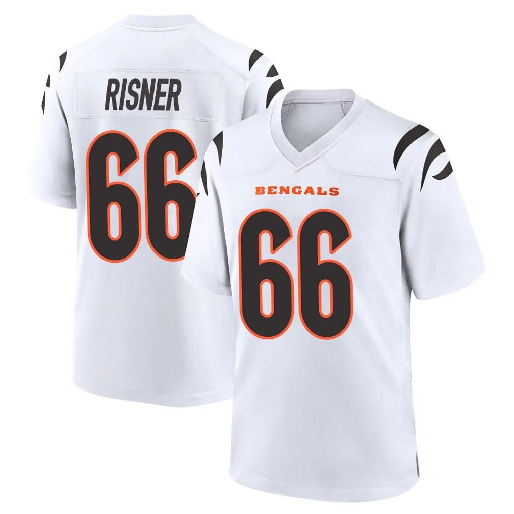 Ncoe C.Bengals #66 Dalton Risner Player White Home Game Stitched Jerseys