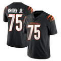 Ncoe C.Bengals #75 Orlando Brown Jr. Player Black Vapor Untouchable Limited Home Game Stitched Jerseys