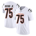 Ncoe C.Bengals #75 Orlando Brown Jr. Player White Vapor Untouchable Limited Home Game Stitched Jerseys