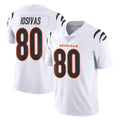Ncoe C.Bengals #80 Andrei Iosivas Player White Vapor Untouchable Limited Home Game Stitched Jerseys