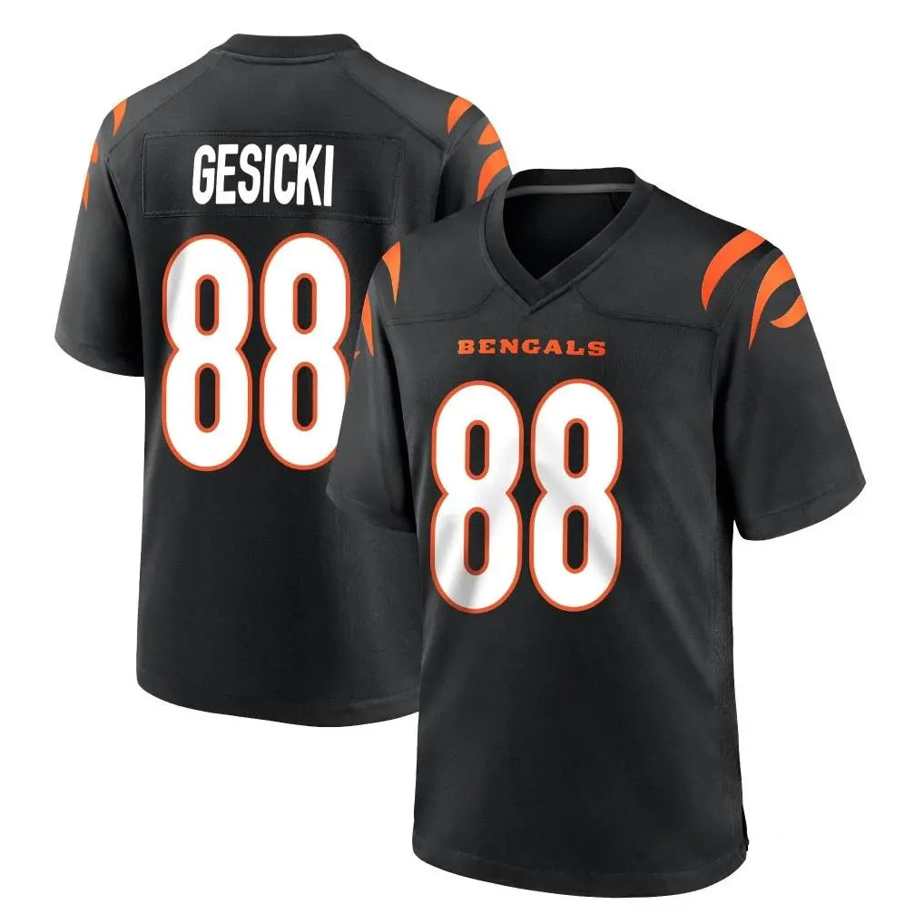 Ncoe C.Bengals #88 Mike Gesicki Player Black Home Game Stitched Jerseys