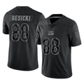 Ncoe C.Bengals #88 Mike Gesicki Player Black Reflective Limited Game Stitched Jerseys