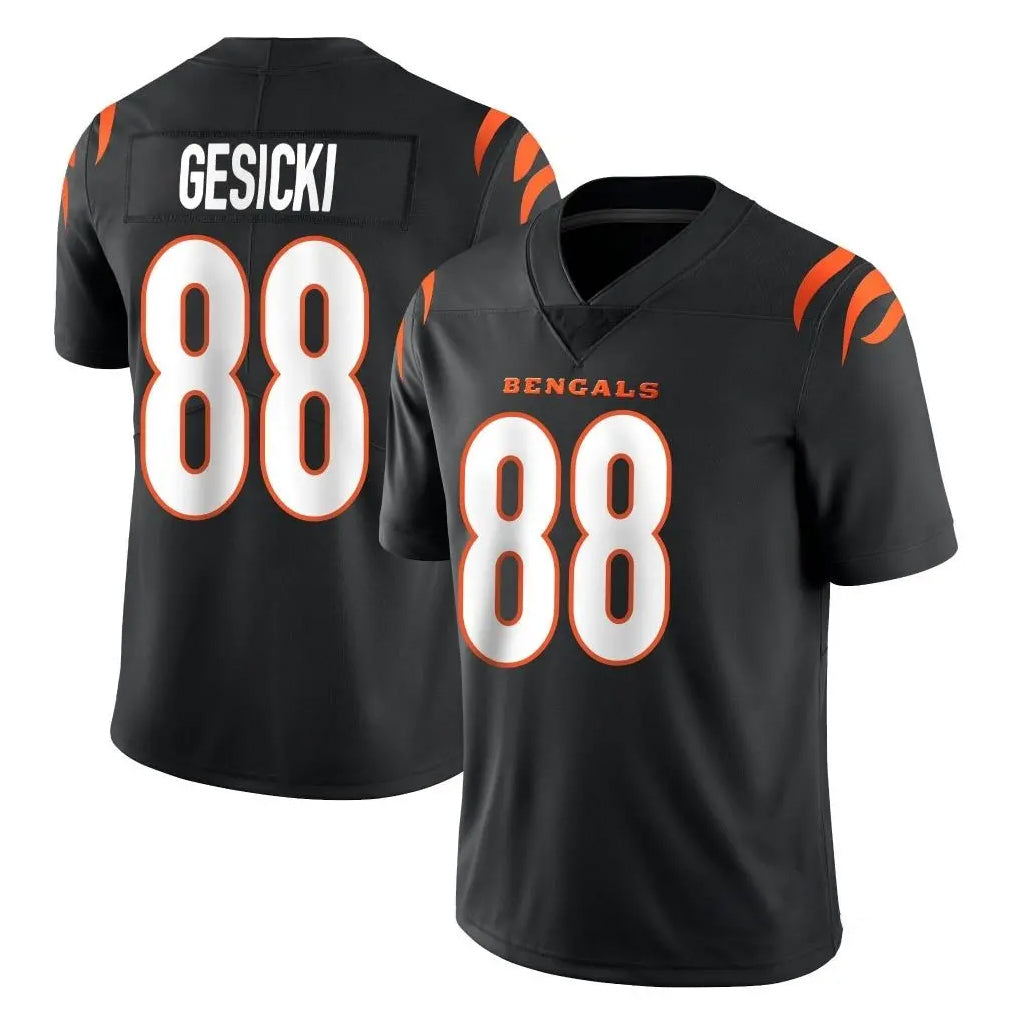 Ncoe C.Bengals #88 Mike Gesicki Player Black Vapor Untouchable Limited Home Game Stitched Jerseys