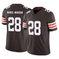 Ncoe C.Browns #28 Emmanuel McNeil-Warren Player Brown Vapor F.U.S.E. Limited Home Game Stitched Jerseys