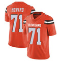 Ncoe C.Browns #71 Tytus Howard Player Orange Alternate Vapor Untouchable Limited Home Game Stitched Jerseys