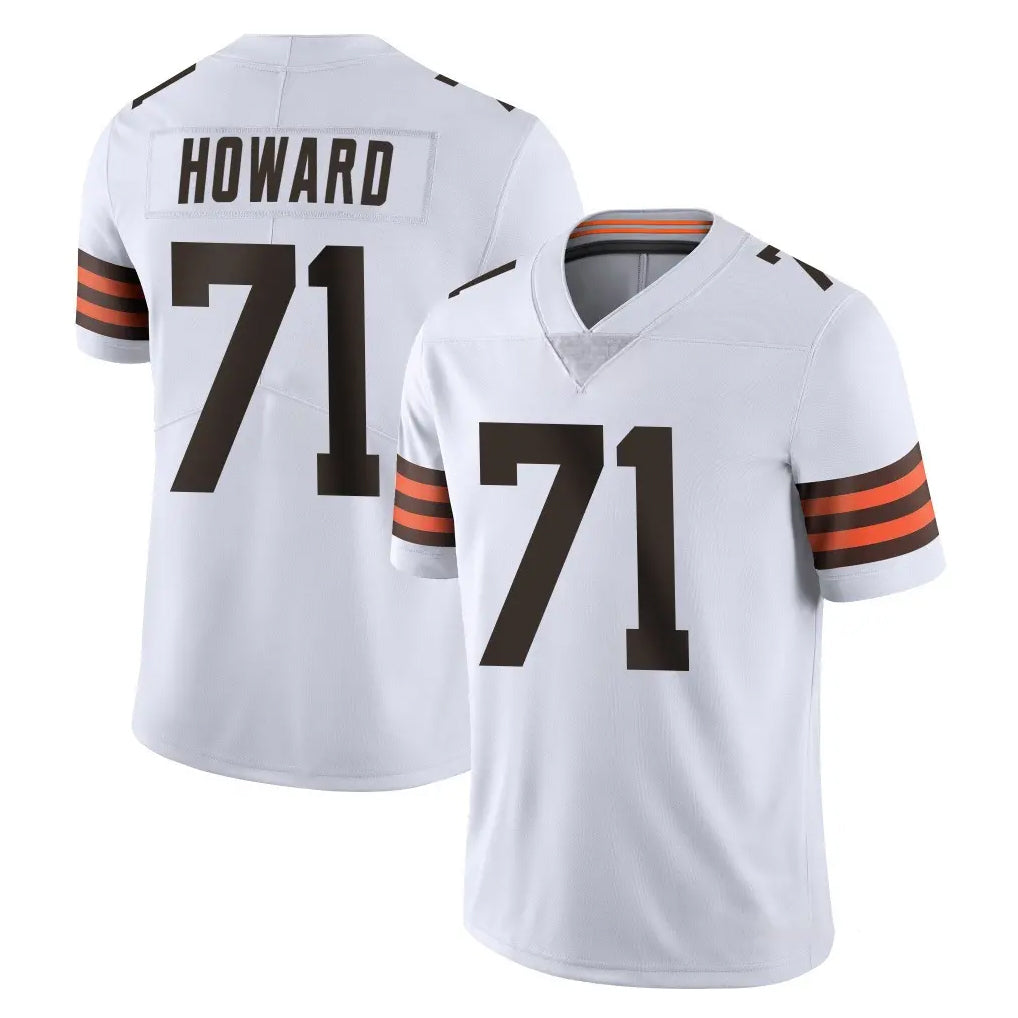 Ncoe C.Browns #71 Tytus Howard Player White Vapor Untouchable Limited Home Game Stitched Jerseys