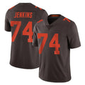 Ncoe C.Browns #74 Elgton Jenkins Player Browns Color Rush Limited Home Game Stitched Jerseys
