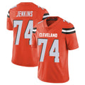 Ncoe C.Browns #74 Elgton Jenkins Player Orange Alternate Vapor Untouchable Limited Home Game Stitched Jerseys