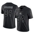 Ncoe C.Browns #94 Mason Graham Player Black Reflective Home Game Stitched Jerseys