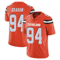 Ncoe C.Browns #94 Mason Graham Player Orange Alternate Vapor Untouchable Limited Home Game Stitched Jerseys