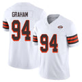 Ncoe C.Browns #94 Mason Graham Player White Limited Vapor F.U.S.E. Alternate Game Stitched Jerseys