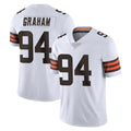 Ncoe C.Browns #94 Mason Graham Player White Vapor Untouchable Limited Home Game Stitched Jerseys