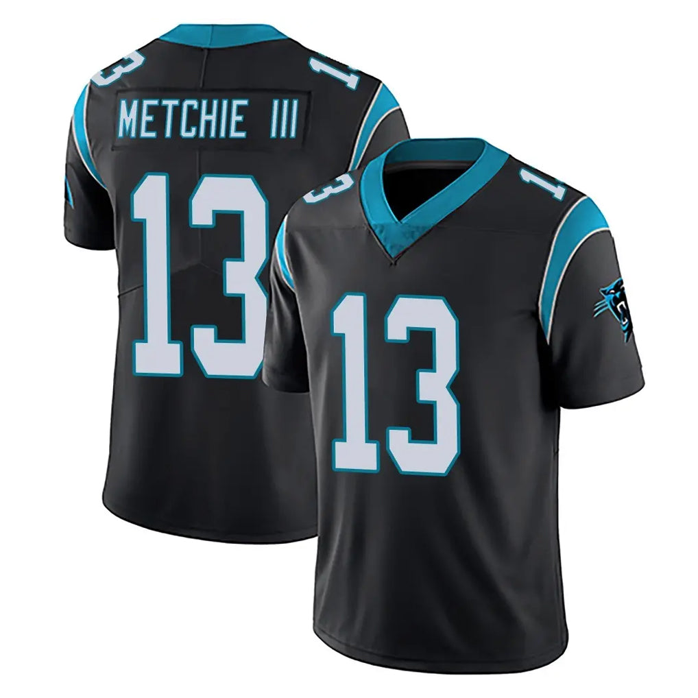 Ncoe C.Panthers #13 John Metchie III Player Black Vapor Untouchable Limited Game Stitched Jerseys