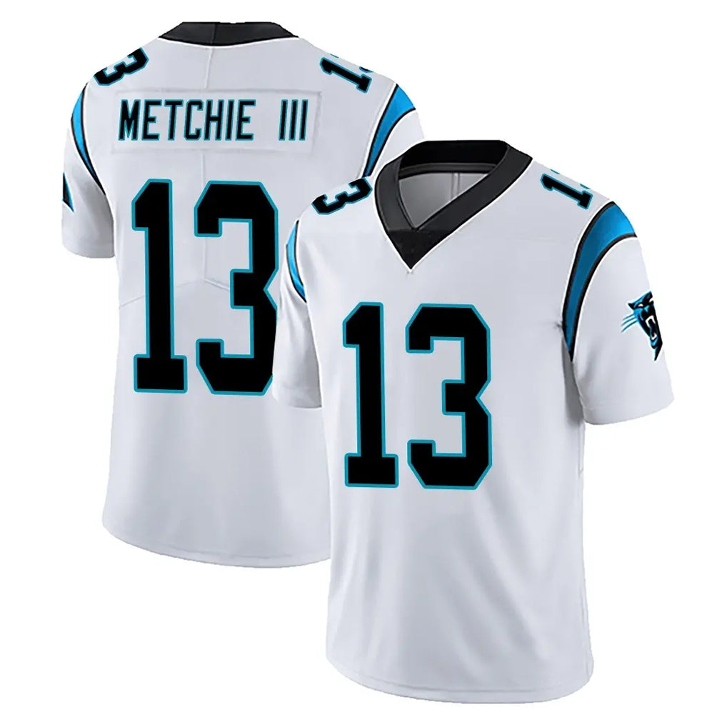 Ncoe C.Panthers #13 John Metchie III Player White Vapor Untouchable Limited Game Stitched Jerseys