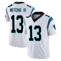 Ncoe C.Panthers #13 John Metchie III Player White Vapor Untouchable Limited Game Stitched Jerseys