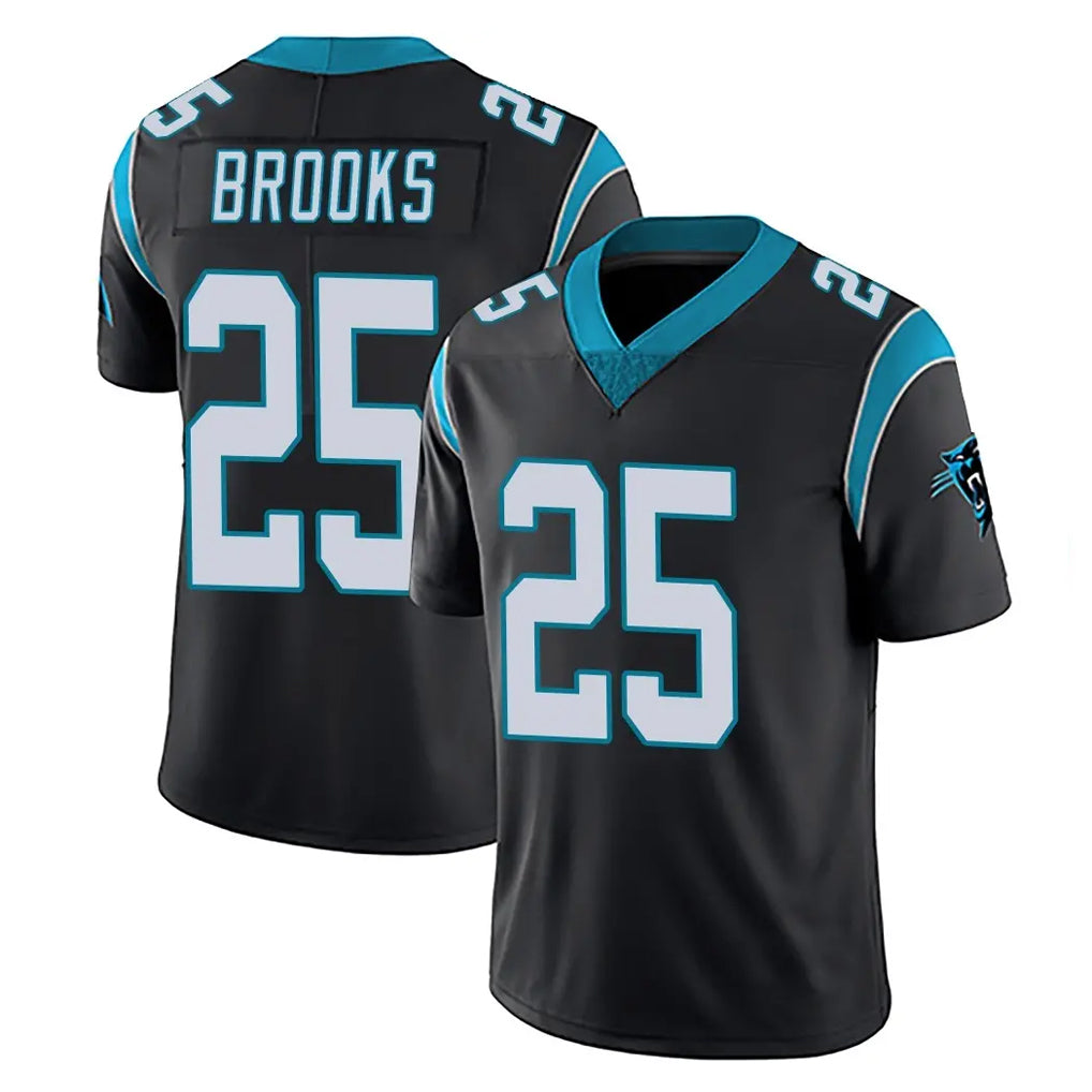 Ncoe C.Panthers #25 Jonathon Brooks Player Black Vapor Untouchable Limited Game Stitched Jerseys