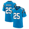 Ncoe C.Panthers #25 Jonathon Brooks Player Blue Home Game Stitched Jerseys