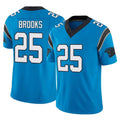 Ncoe C.Panthers #25 Jonathon Brooks Player Blue Vapor F.U.S.E. Limited Home Game Stitched Jerseys