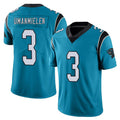 Ncoe C.Panthers #3 Princely Umanmielen Player Blue Vapor Untouchable Limited Game Stitched Jerseys