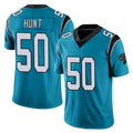 Ncoe C.Panthers #50 Robert Hunt Player Blue Vapor Untouchable Limited Game Stitched Jerseys