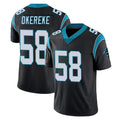 Ncoe C.Panthers #58 Bobby Okereke Player Black Limited Home Game Stitched Jerseys