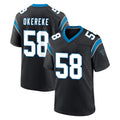Ncoe C.Panthers #58 Bobby Okereke Player Black Vapor Untouchable Limited Game Stitched Jerseys