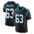 Ncoe C.Panthers #63 Rasheed Walker Player Black Vapor Untouchable Limited Game Stitched Jerseys