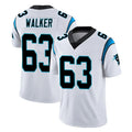 Ncoe C.Panthers #63 Rasheed Walker Player White Vapor Untouchable Limited Game Stitched Jerseys