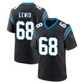 Ncoe C.Panthers #68 Damien Lewis Player Black Limited Home Game Stitched Jerseys