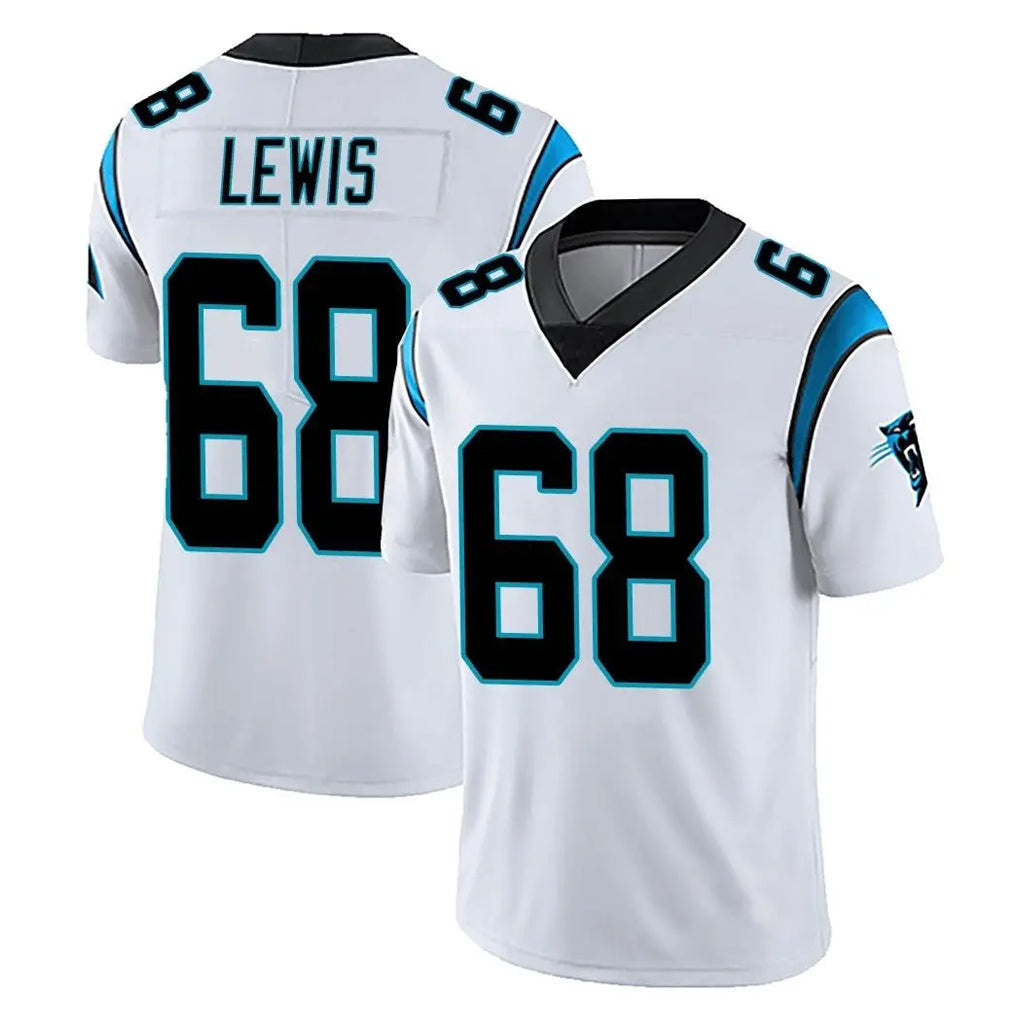 Ncoe C.Panthers #68 Damien Lewis Player White Vapor Untouchable Limited Game Stitched Jerseys