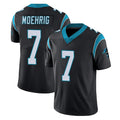 Ncoe C.Panthers #7 Tre'von Moehrig Player Black Vapor Untouchable Limited Game Stitched Jerseys