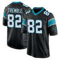 Ncoe C.Panthers #82 Tommy Tremble Player Black Game Stitched Jerseys
