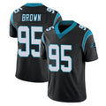 Ncoe C.Panthers #95 Derrick Brown Player Black Vapor Untouchable Limited Game Stitched Jerseys
