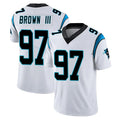 Ncoe C.Panthers #97 Bobby Brown III Player White Vapor Untouchable Limited Game Stitched Jerseys