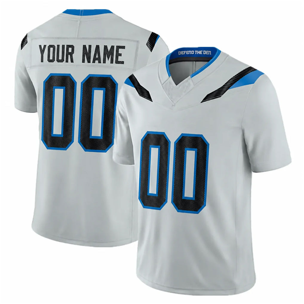 Ncoe Custom D.Lions Silver Limited 2026 Rivalries Collection Home Game Any Name & Numbers Stitched Jerseys