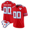 Ncoe Custom H.Texans Red 2026 Rivalries Vapor Limited Home Game Any Name & Numbers Stitched jerseys