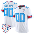 Ncoe Custom H.Texans White 2026 Rivalries Vapor Limited Home Game Any Name & Numbers Stitched jerseys