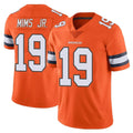 Ncoe D.Broncos #19 Marvin Mims Jr. Player Orange Vapor Untouchable Limited Home Game Stitched Jerseys