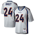 Ncoe D.Broncos #24 Champ Bailey Player Platinum Mitchell & Ness 2006 Legacy Limited Game Stitched Jerseys