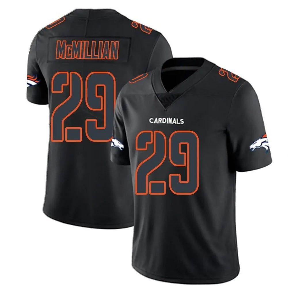 Ncoe D.Broncos #29 Ja'Quan McMillian Player Black Impact Limited Game Stitched Jerseys