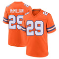 Ncoe D.Broncos #29 Ja'Quan McMillian Player Orange Alternate Collection Throwback Game Stitched Jerseys