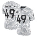 Ncoe D.Broncos #49 Alex Singleton Player Arctic Camo Salute To Service Limited Stitched Jerseys