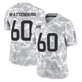 Ncoe D.Broncos #60 Luke Wattenberg Player Arctic Camo Salute To Service Limited Stitched Jerseys